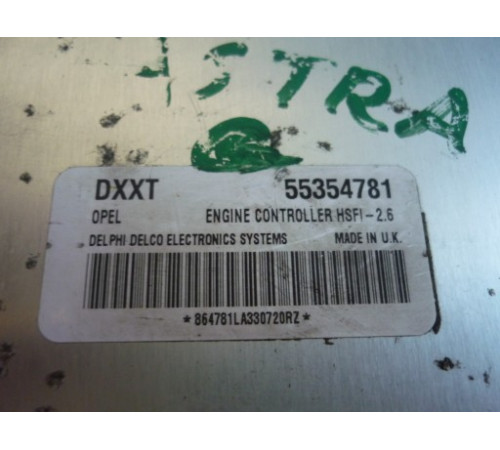 КОМПЬЮТЕР OPEL ASTRA ZAFIRA Z16YNG CNG 55354781