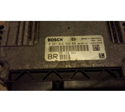 ДРАЙВЕР ДВИГАТЕЛЯ OPEL ZAFIRA 1.9 D BR 0281012549