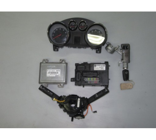 OPEL MERIVA B II 1.4 16V A14XER КОМПЬЮТЕР КОМПЛЕКТ