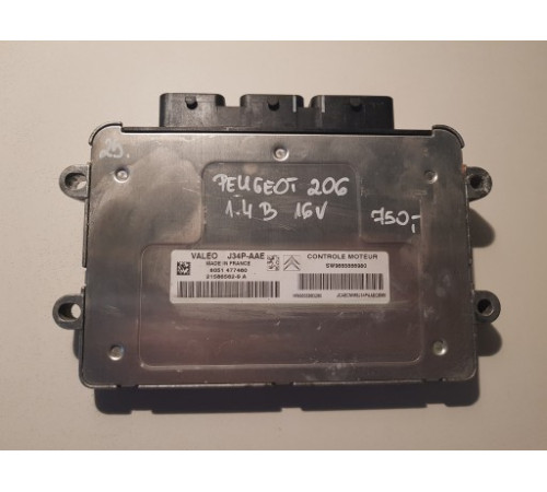 КОМПЬЮТЕР ДВИГАТЕЛЯ PEUGEOT 206 1.4 B 16V 21586562-9A