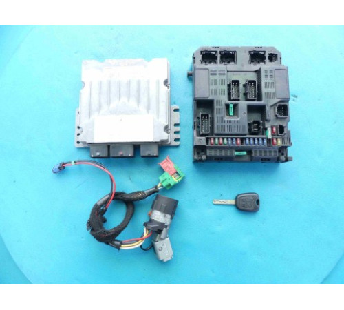 КОМПЬЮТЕР КОМПЛЕКТ PEUGEOT 307 9646449280 2.0 HDI