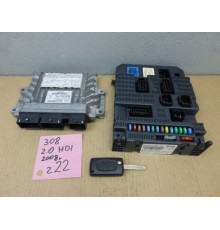 компьютер bsi комплект PEUGEOT 308 2.0 HDI 9663548180
