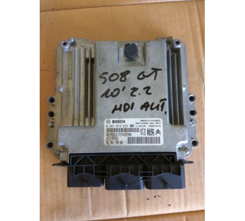 PEUGEOT 508 2.2 HDI КОМПЬЮТЕР ДВИГАТЕЛЯ 0281016635