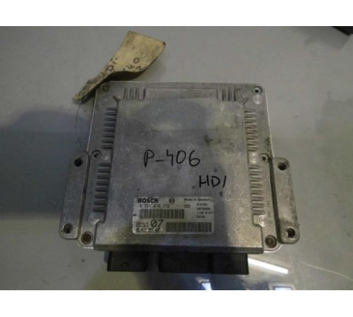 КОМПЬЮТЕР ДВИГАТЕЛЯ PEUGEOT 406 HDI 0281010772