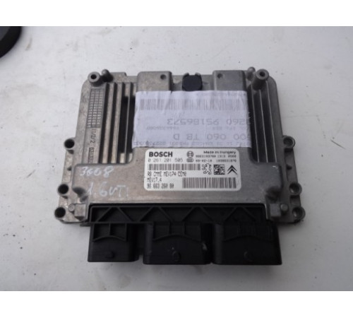 PEUGEOT 3008 1.6 VTI КОМПЬЮТЕР ДВИГАТЕЛЯ 9666326080