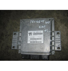 Компьютер двигателя 9644954680 Peugeot 307 SW 2,0 б 02