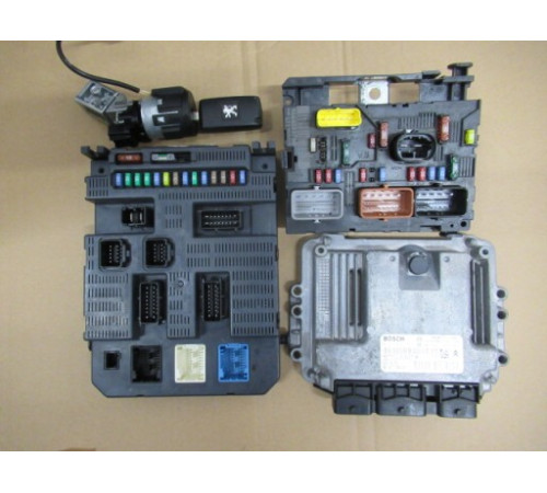KOMPUTER ZESTAW IMMO PEUGEOT 207 1.6 HDI 0281013868