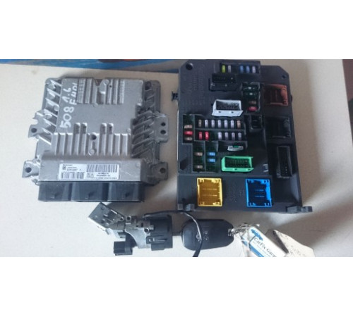 PEUGEOT 508 1.6 E HDI KOMPUTER 9678628780 ZESTAW