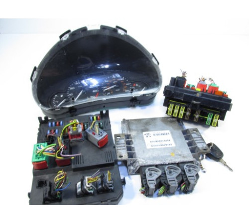 Komputer zestaw startowy peugeot 206 1.19645989480