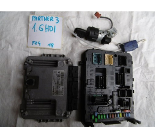 PEUGEOT PARTNER 1.6 HDI ZESTAW KOMPUTEROWY 9664843780