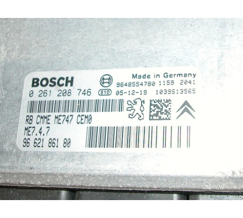 PEUGEOT 407 3.0 KOMPUTER STEROWNIK 0261208746