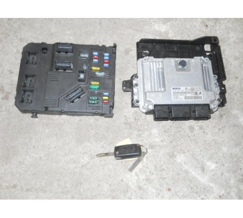 PEUGEOT 407 KOMPUTER BSI ZESTAW 0281011633 1.6 HDI