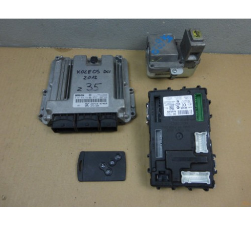 компьютер комплект RENAULT KOLEOS 0281018172 2636R