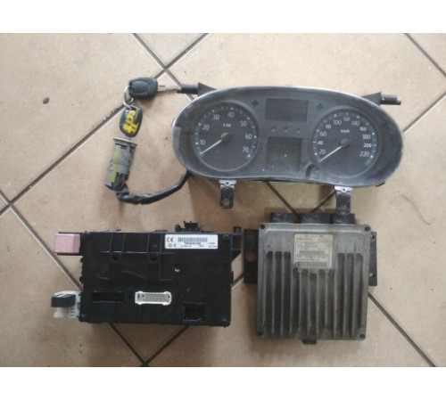 КОМПЬЮТЕР IMMO КОМПЛЕКТ RENAULT CLIO II R0410B027C
