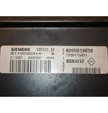 Компьютер двигателя RENAULT 1.4 S110030314 без IMMO