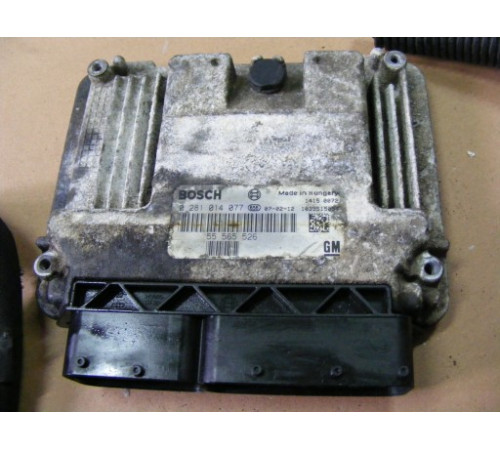 SAAB 93 9-3 1.9 tid компьютер двигателя 0281014077