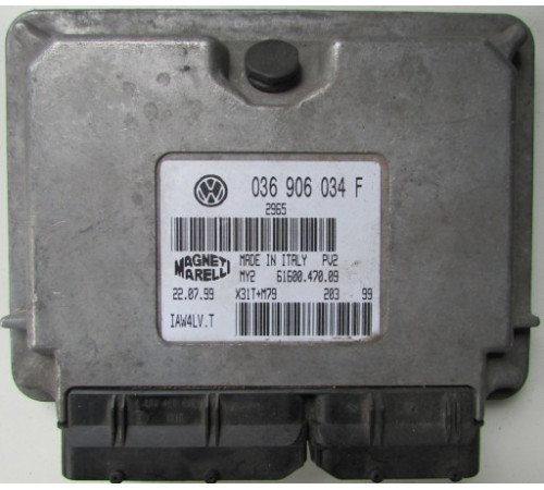 КОМПЬЮТЕР VW SEAT 1.4 036906034F ЧИСТЫЙ! IMMO OFF!!