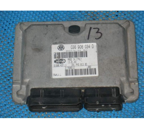 КОМПЬЮТЕР VW SEAT SKODA 1.4 036906034D IMMO OFF!!