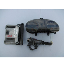 КОМПЬЮТЕР КОМПЛЕКТ SEAT IBIZA IV 1.4 TDI 0281015433