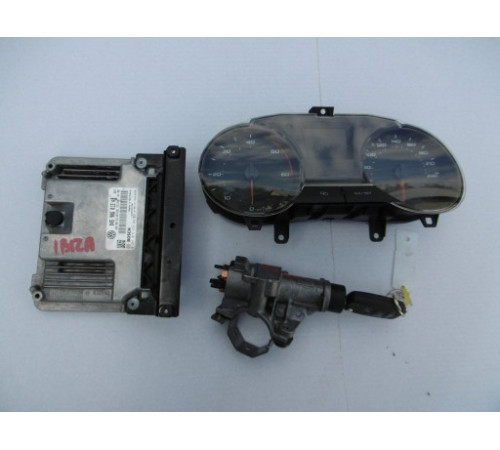 КОМПЬЮТЕР КОМПЛЕКТ SEAT IBIZA IV 1.4 TDI 0281015433