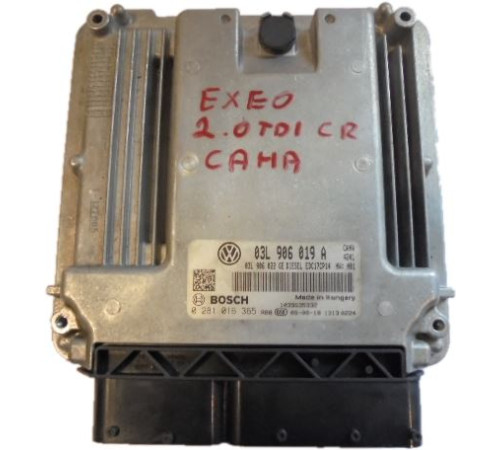 SEAT EXEO 2.0 TDI КОМПЬЮТЕР 03L906019A 0281016365