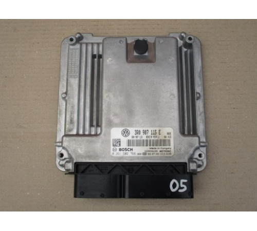 SEAT КОМПЬЮТЕР ДВИГАТЕЛЯ 3R0907115E 0261S02766