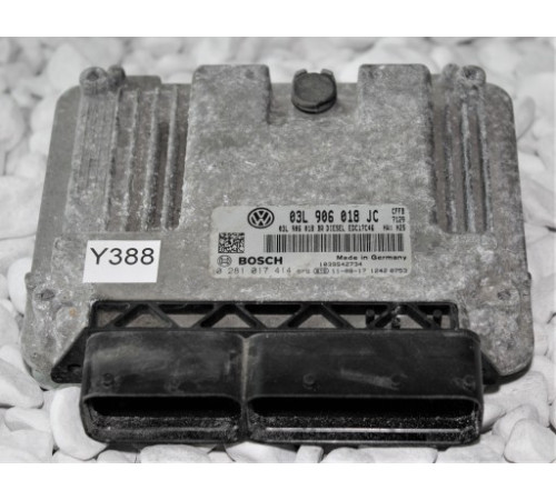 SEAT SKODA КОМПЬЮТЕР ДВИГАТЕЛЯ 03L906018JC 0281017414