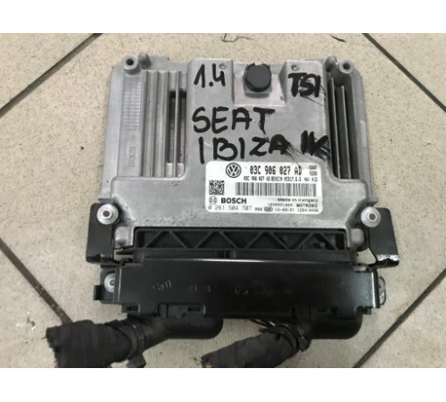 КОМПЬЮТЕР SEAT IBIZA IV 1.4 TSI 03C906027 AD