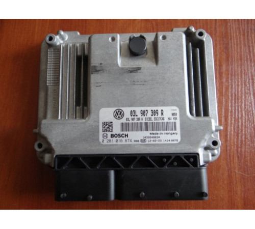 Компьютер двигателя 03l907309r Audi VW Skoda Seat