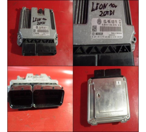 КОМПЬЮТЕР ДВИГАТЕЛЯ 03L906018FK SEAT LEON II 2,0 TDI