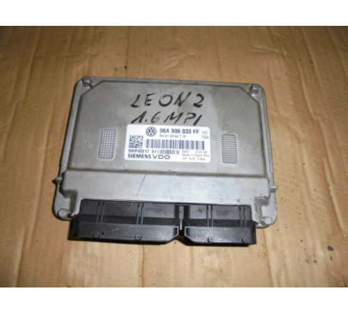 КОМПЬЮТЕР ДВИГАТЕЛЯ 06A906033FF SEAT LEON 2 1.6 MPI
