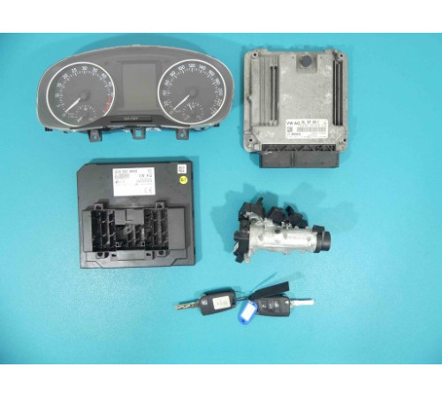 БЫСТРЫЙ 12-19 1.6 TDI КОМПЬЮТЕР КОМПЛЕКТ 04L907309E