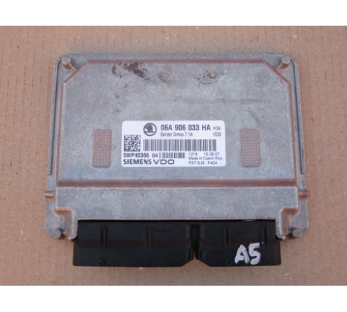 SKODA КОМПЬЮТЕР ДВИГАТЕЛЯ 06A906033HA 5WP40366