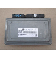 VW SKODA КОМПЬЮТЕР ДВИГАТЕЛЯ 03E906019C 5WA11004