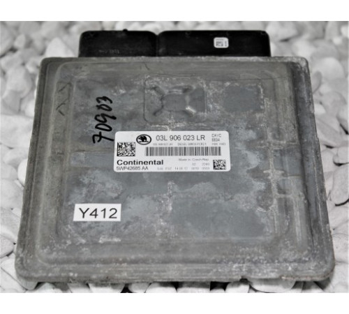 SKODA КОМПЬЮТЕР ДВИГАТЕЛЯ 03L906023LR 5WP42685