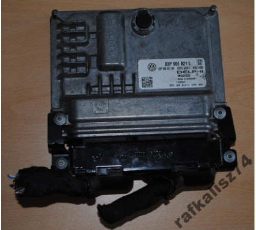 КОМПЬЮТЕР ДВИГАТЕЛЯ SKODA 03P906021L 03P906021AN