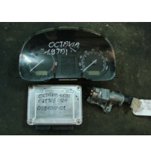 SKODA OCTAVIA 1.9 TDI КОМПЬЮТЕРНЫЙ КОМПЛЕКТ 0281010129