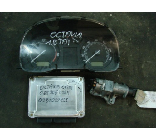 SKODA OCTAVIA 1.9 TDI КОМПЬЮТЕРНЫЙ КОМПЛЕКТ 0281010129