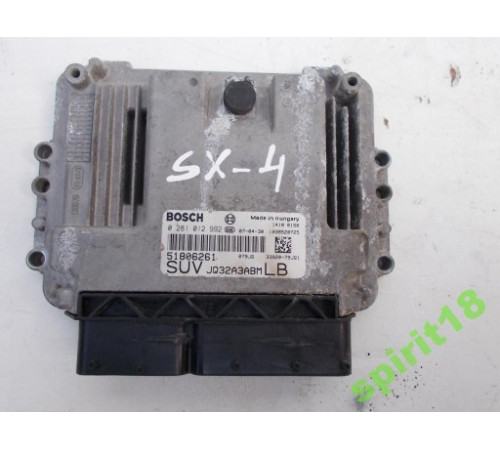 SUZUKI SX4 SEDICI 1.9 КОМПЬЮТЕР 0281014073