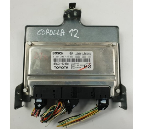 Компьютер двигателя COROLLA E12 1.4 VVTI 89661-02B00