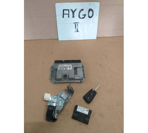 Toyota AYGO II комплект запуска immo компьютер