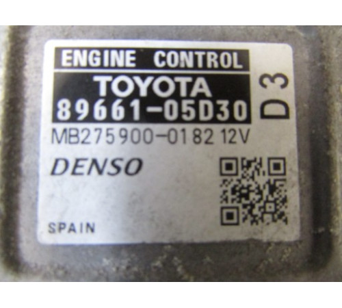 Компьютер 89661-05D30 TOYOTA AVENSIS T27 2.0D4D 10R
