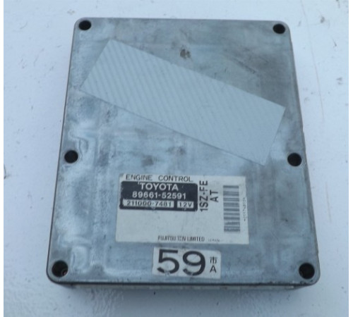 КОМПЬЮТЕР ДВИГАТЕЛЯ TOYOTA VITZ YARIS 1.0 89661-52591