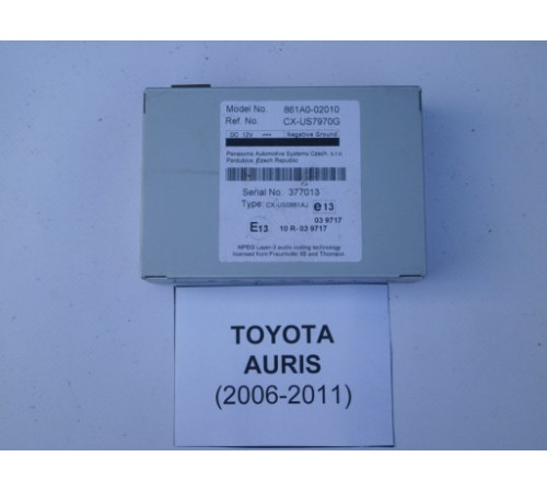 TOYOTA AURIS МУЛЬТИМЕДИЙНЫЙ КОМПЬЮТЕР ЛИФТ