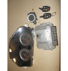 volvo S40 II компьютер комплект 0281011775 1.6 D