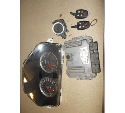 volvo S40 II компьютер комплект 0281011775 1.6 D
