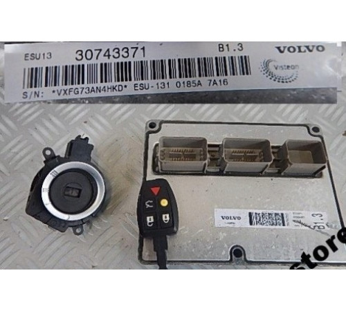 VOLVO C30 S40 V50 1.8 компьютер драйвер ключ