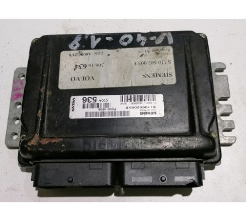 VOLVO V40 2.0 16V компьютер двигателя P30614536