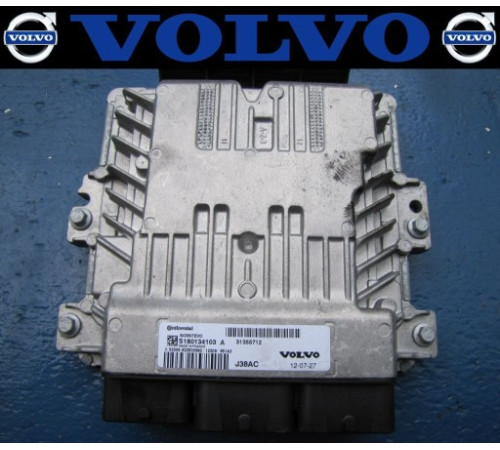 VOLVO S60 V60 V40 1.6 D2 компьютер двигателя 31355712