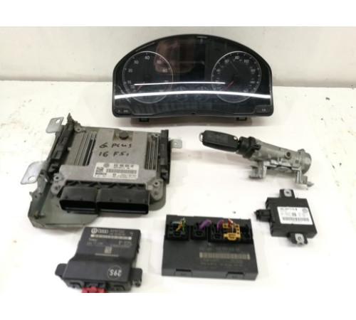 03C906056AB ГОЛЬФ 1.6 FSI КОМПЬЮТЕР СТАРТОВЫЙ КОМПЛЕКТ